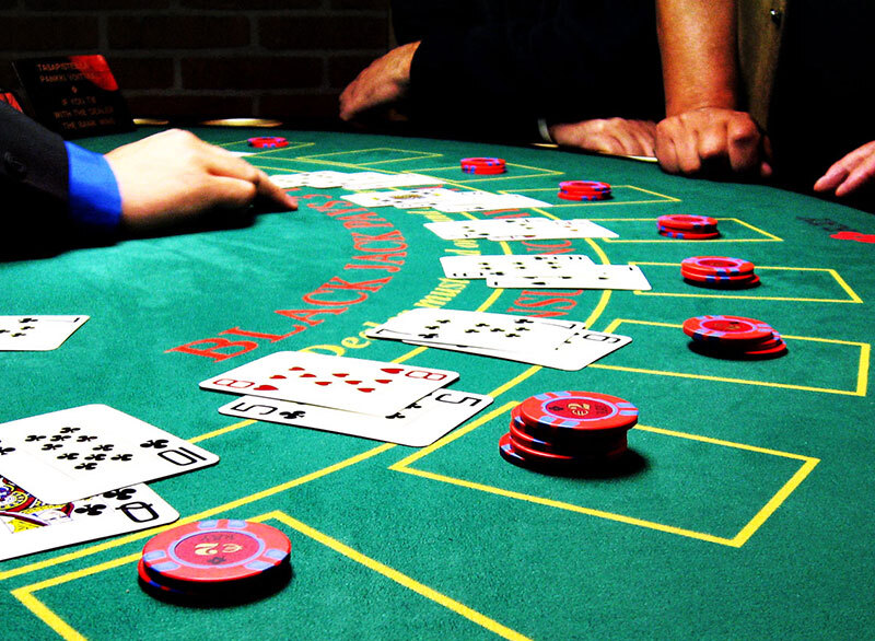 Complete set casinospellen huren Poker, Blackjack en Roulette spel